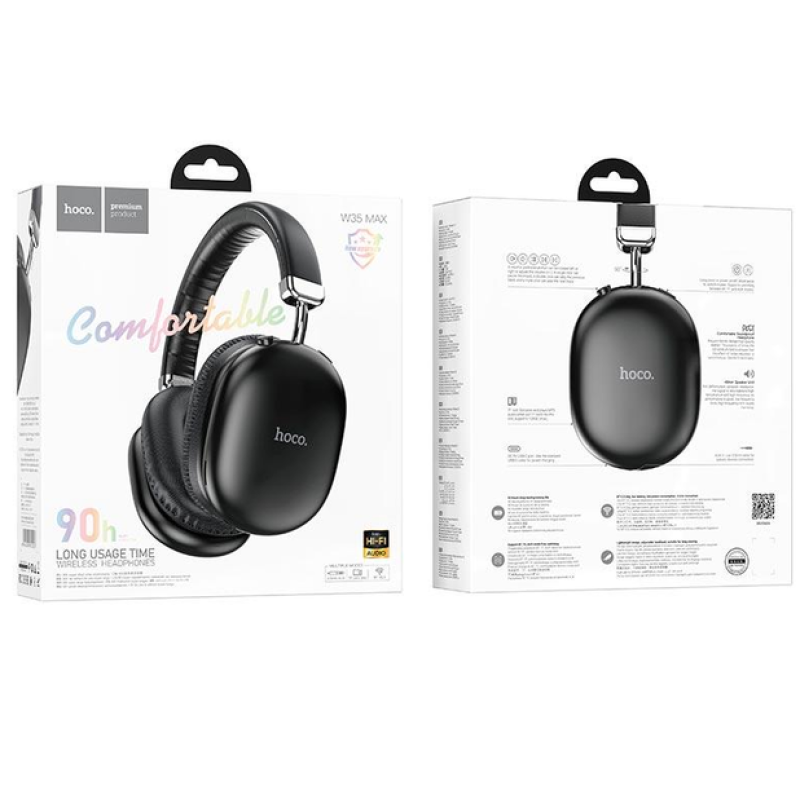 Навушники Hoco W35 Max Joy Bluetooth Чорні