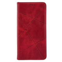 Чехол книжка Business Leather Samsung A35 Красный