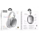 Навушники Hoco W35 Max Joy Bluetooth Сріблясті