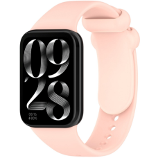 Ремешок для Xiaomi Mi Band 8 Pro/Mi Band 9 Pro/Redmi Watch 4 Silicone Sand pink