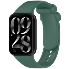 Ремешок для Xiaomi Mi Band 8 Pro/Mi Band 9 Pro/Redmi Watch 4 Silicone Dark green