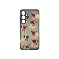 Чехол накладка Totu Image Samsung A55 Мопсы (2)