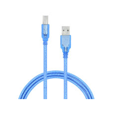 Кабель USB 2.0 AM-BM (3m) blue