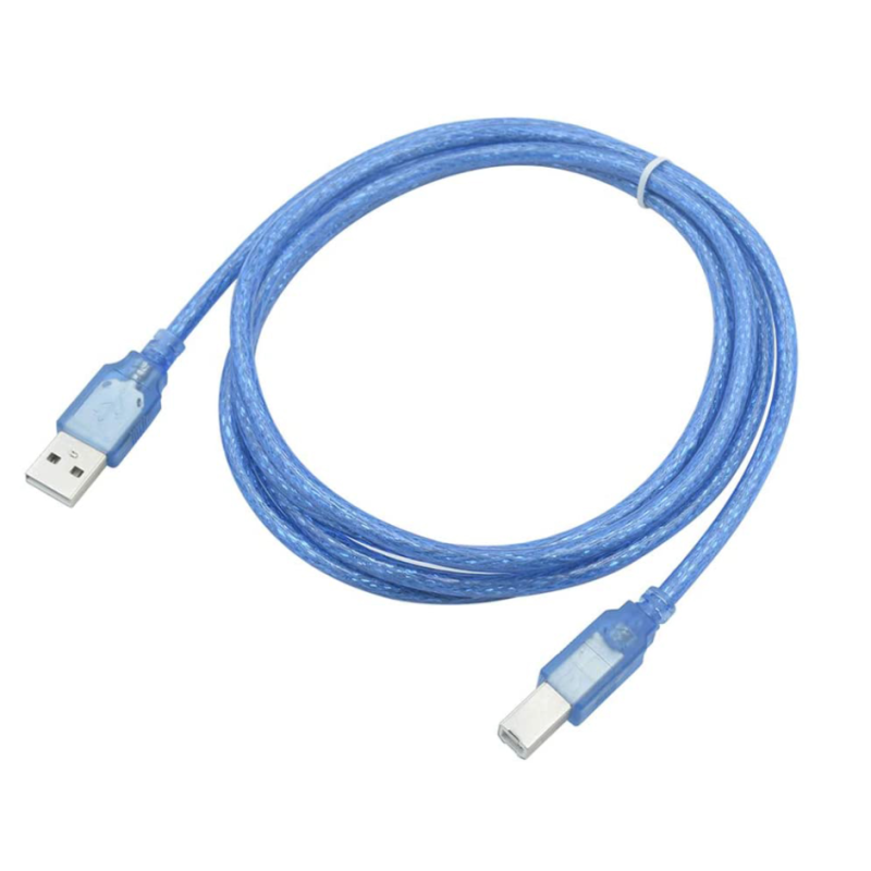 Кабель USB 2.0 AM-BM (3m) blue