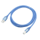 Кабель USB 2.0 AM-BM (3m) blue