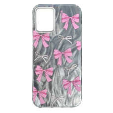 Чехол накладка Print Desing Samsung A32 Розовые бантики