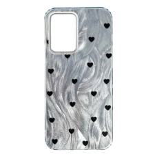Чохол накладка Print Desing Samsung A24 Сердечки