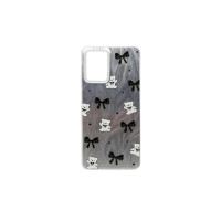 Чохол накладка Print Desing Samsung A22 Бантики з ведмедиками