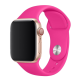 Ремешок Apple Watch silicone 42/44/45/49 mm Розовый (Barbi Pink)