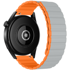 Ремінець Amazfit/Samsung Metall 20 mm Hoco WH08 Магнитный Grey/Orange