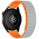 Ремешок Amazfit/Samsung Metall 20 mm Hoco WH08 Магнитный Grey/Orange