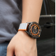 Ремешок Amazfit/Samsung Metall 20 mm Hoco WH08 Магнитный Grey/Orange
