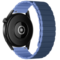 Ремінець Amazfit/Samsung Metall 20 mm Hoco WH08 Магнитный Dark blue