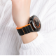 Ремешок Amazfit/Samsung Metall 20 mm Hoco WH08 Магнитный Black/Orange