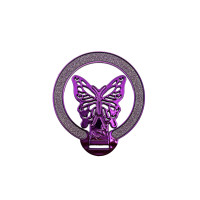 Попсокет з підставкою крильцями Butterfly with MagSafe Фіолетовий