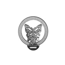Попсокет с подставкой крылышками Butterfly with MagSafe Серебристый