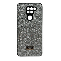 Чехол накладка Diamond Xiaomi Redmi Note 9 Silver
