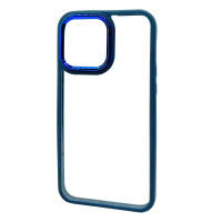 Чохол накладка прозрачный ColorFrame iPhone 14 Pro Max Blue