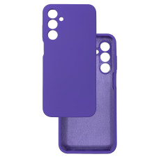 Чехол накладка Silicone Cover Soft Touch ЗК Samsung A25 Ультафиолетовый