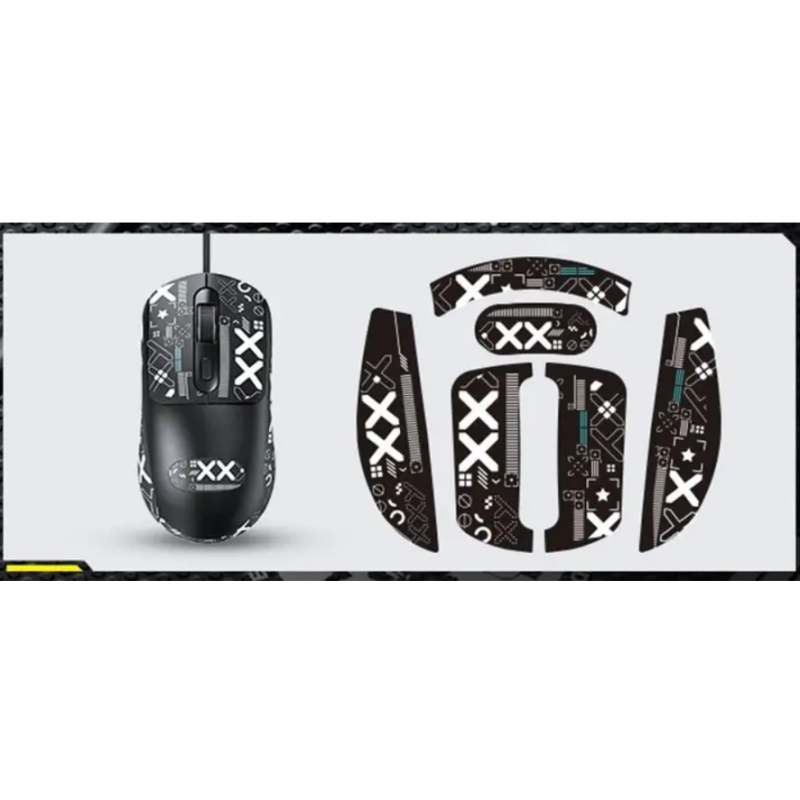 Миша ігрова TWolf G580 stickers