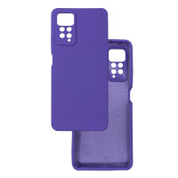 Чохол накладка Silicone Cover Soft Touch ЗК Xiaomi Redmi Note 11 Pro / Note 12 Pro 4G / Poco X4 NFC Ультрафіолет