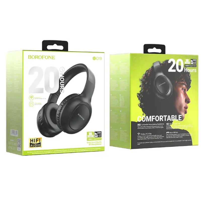 Наушники Bluetooth Borofone BO19 Black