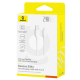 Кабель USB-Lightning Baseus Silky Series Fast Charging Lightning 2.4A