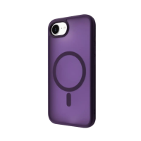Чохол накладка Matte Insane Case With MagSafe iPhone 16E Deep Purple