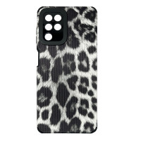 Чохол накладка Animal Case Samsung A22 / M32 / M22 Сірий Леопард