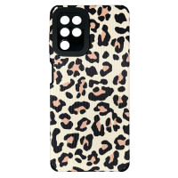 Чохол накладка Animal Case Samsung A22 / M32 / M22 Рожевий Леопард