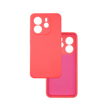Чехол накладка Silicone Cover Soft Touch ЗК Xiaomi Redmi Note 14 4G Коралловый