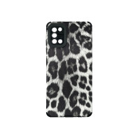 Чохол накладка Animal Case Samsung A31 Сірий Леопард