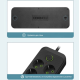 Удлинитель UA Power F06U на 6 розетки + 4USB+Type-C 4м Black