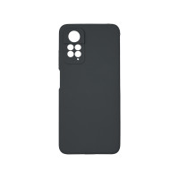 Чехол накладка Silicone Cover Soft Touch ЗК Xiaomi Redmi Note 11 Pro / Note 12 Pro 4G / Poco X4 NFC темно-серый