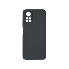 Чехол накладка Silicone Cover Soft Touch ЗК Xiaomi Redmi Note 11 Pro / Note 12 Pro 4G / Poco X4 NFC темно-серый