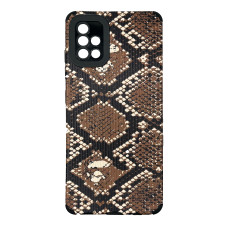 Чехол накладка Animal Case Samsung A51 Змея