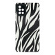 Чехол накладка Animal Case Samsung A51 Зебра