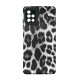 Чохол накладка Animal Case Samsung A51 Сірий Леопард