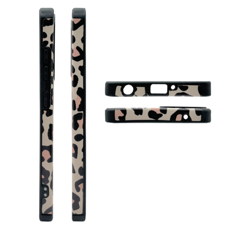 Чехол накладка Animal Case Samsung A51 Розовый Леопард