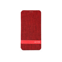 Чохол книжка G-case Textile iPhone X/Xs Red