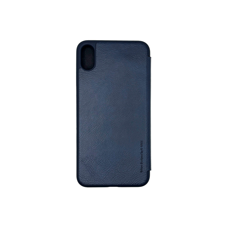 Чехол книжка G-case Leather iPhone Xs Max Blue