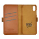 Чохол книжка G-case Leather Honour iPhone Xs Max Brown