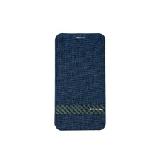 Чехол книжка G-case Textile iPhone Xs Max Blue