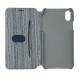 Чохол книжка G-case Textile iPhone Xs Max Grey