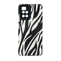 Чехол накладка Animal Case Xiaomi Redmi 10 Зебра