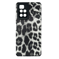 Чехол накладка Animal Case Xiaomi Redmi 10 Серый Леопард