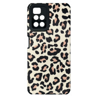 Чехол накладка Animal Case Xiaomi Redmi 10 Розовый Леопард