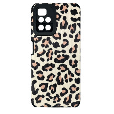 Чехол накладка Animal Case Xiaomi Redmi 10 Розовый Леопард