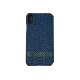 Чехол книжка G-case Textile iPhone Xr Blue