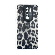 Чохол накладка Animal Case Xiaomi Redmi Note 8 Pro Сірий Леопард